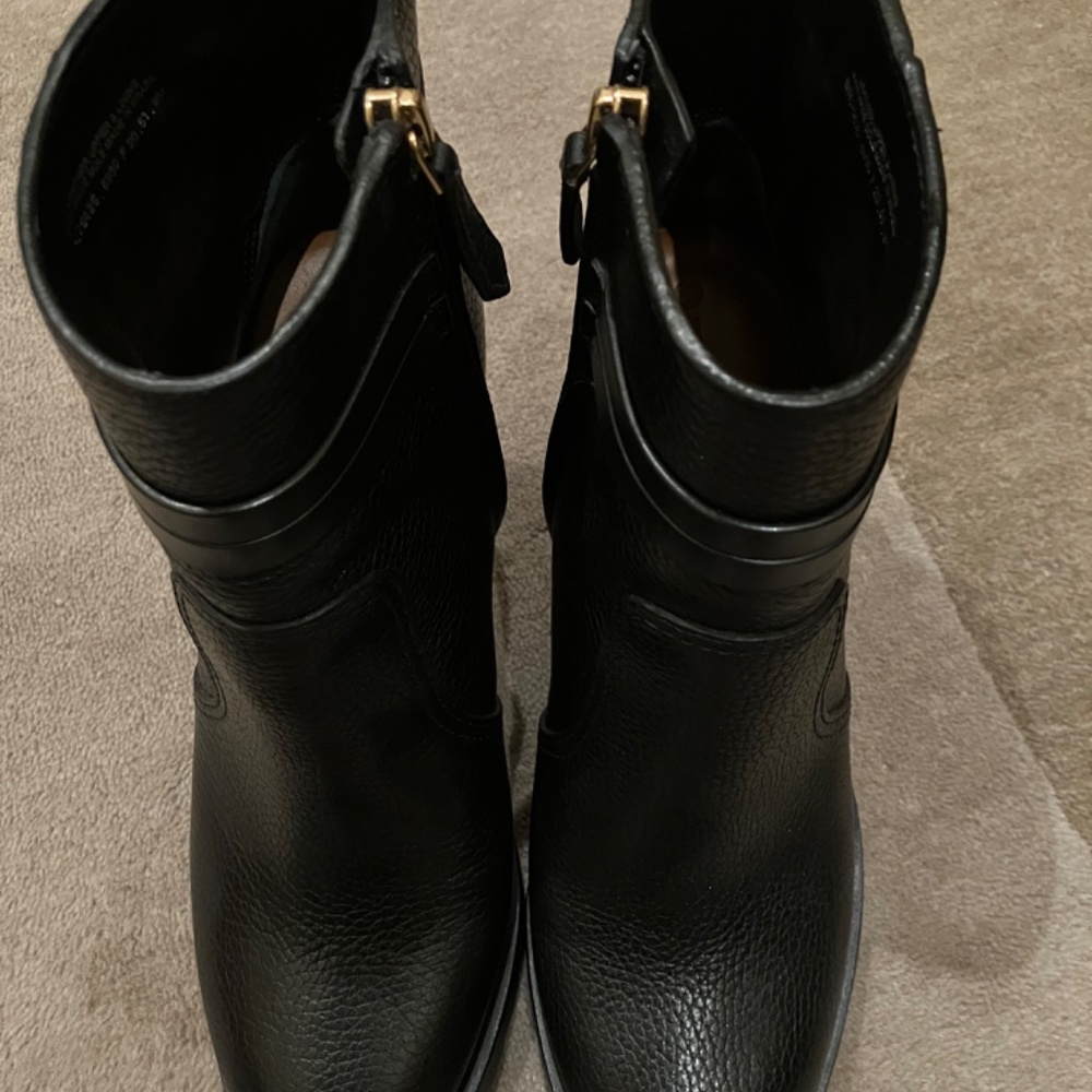 Tory Burch Black Ankle Boots - Picture 5 of 7